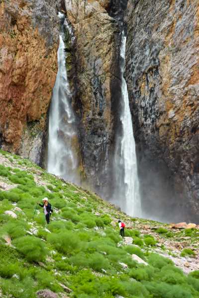 Kırk Merdiven ikiz Şelalesi